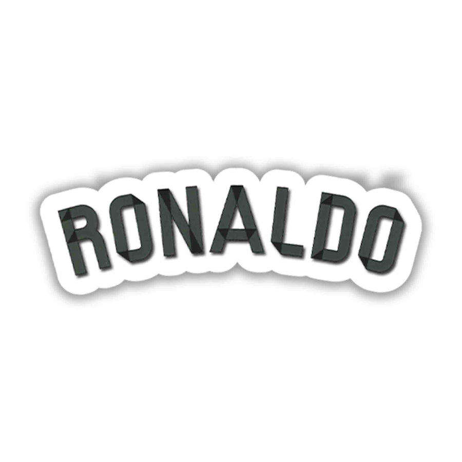 Ronaldo Signature Curve Sticker