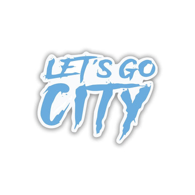 LET'S GO CITY STICKER