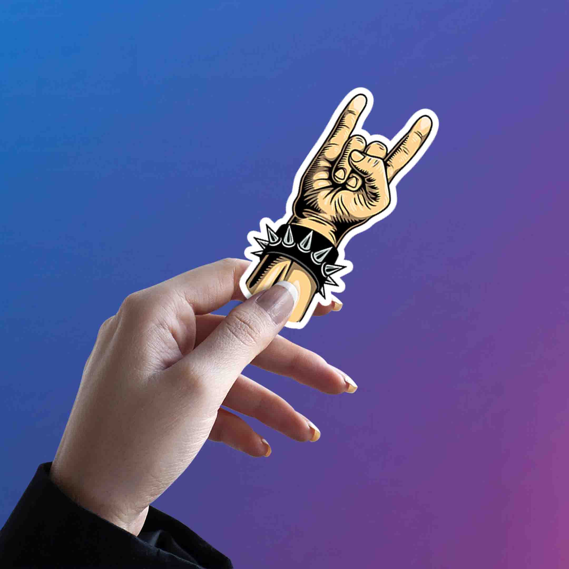 ROCK BAND STICKER - 4 - stickyfunk premium stickers