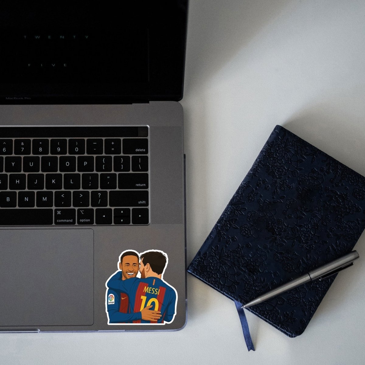 NEYMAR AND MESSI STICKER | BARCELONA - 5 - stickyfunk premium stickers