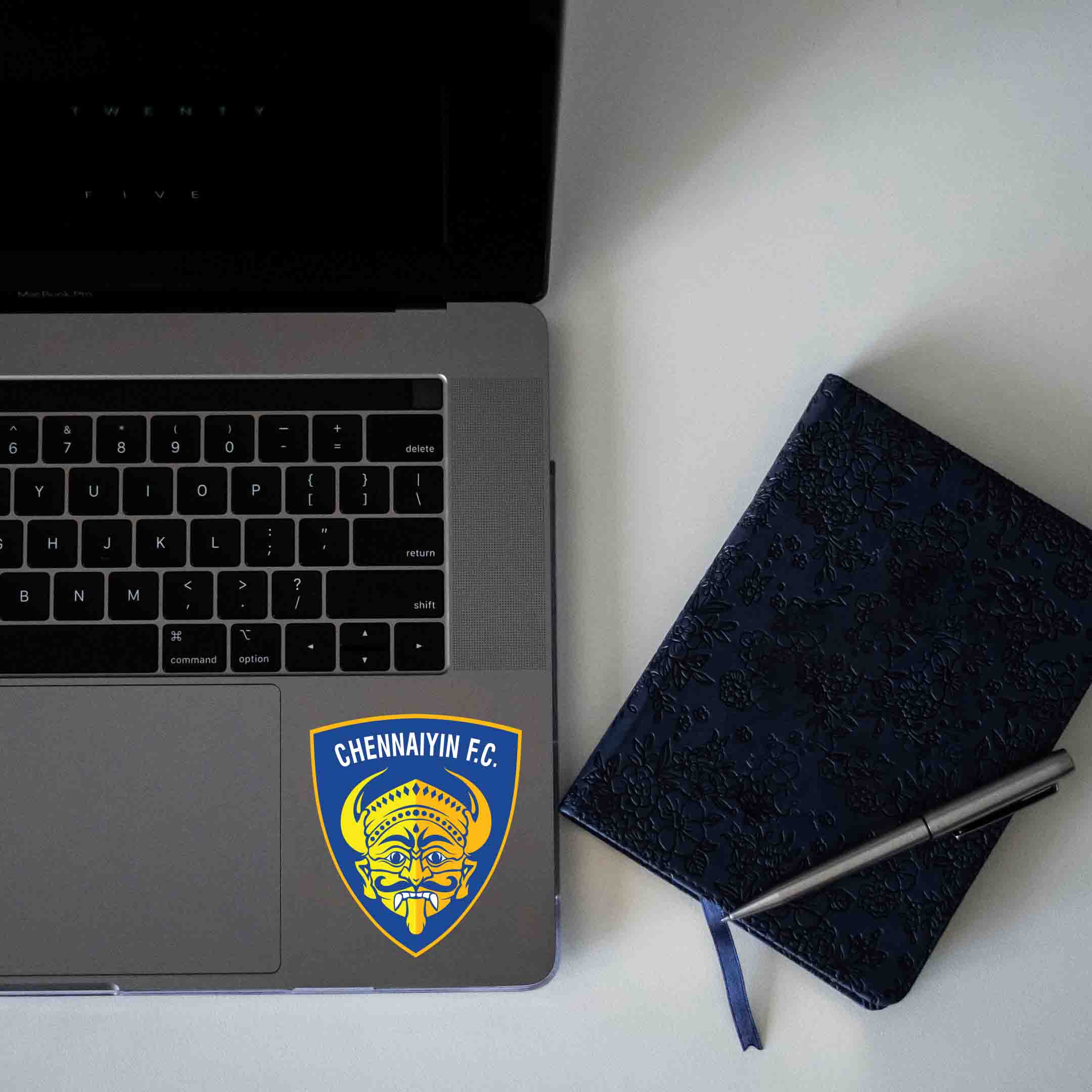 CHENNAIYIN FC LOGO STICKER - stickyfunk premium stickers