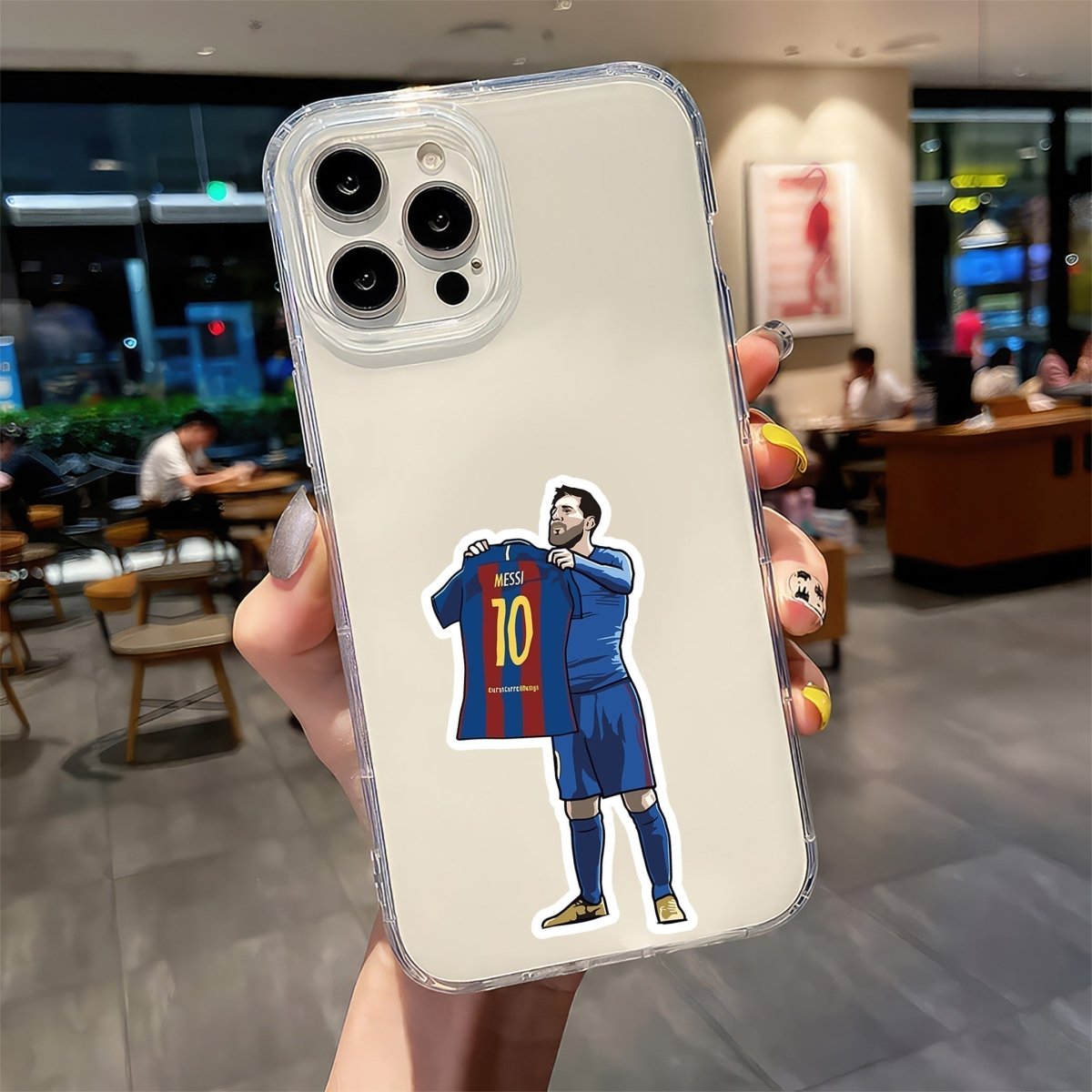 Shirt in the Bernabéu – Lionel Messi Sticker