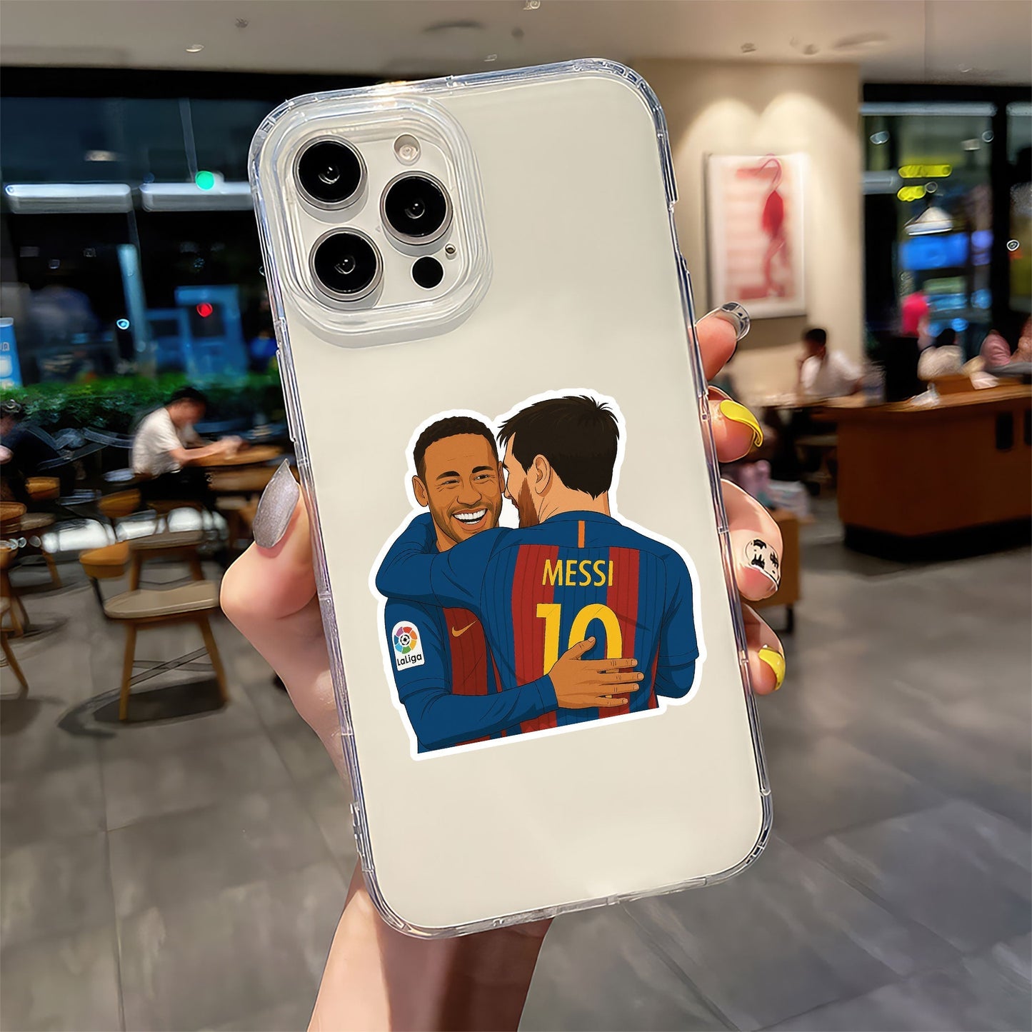 NEYMAR AND MESSI STICKER | BARCELONA - 5