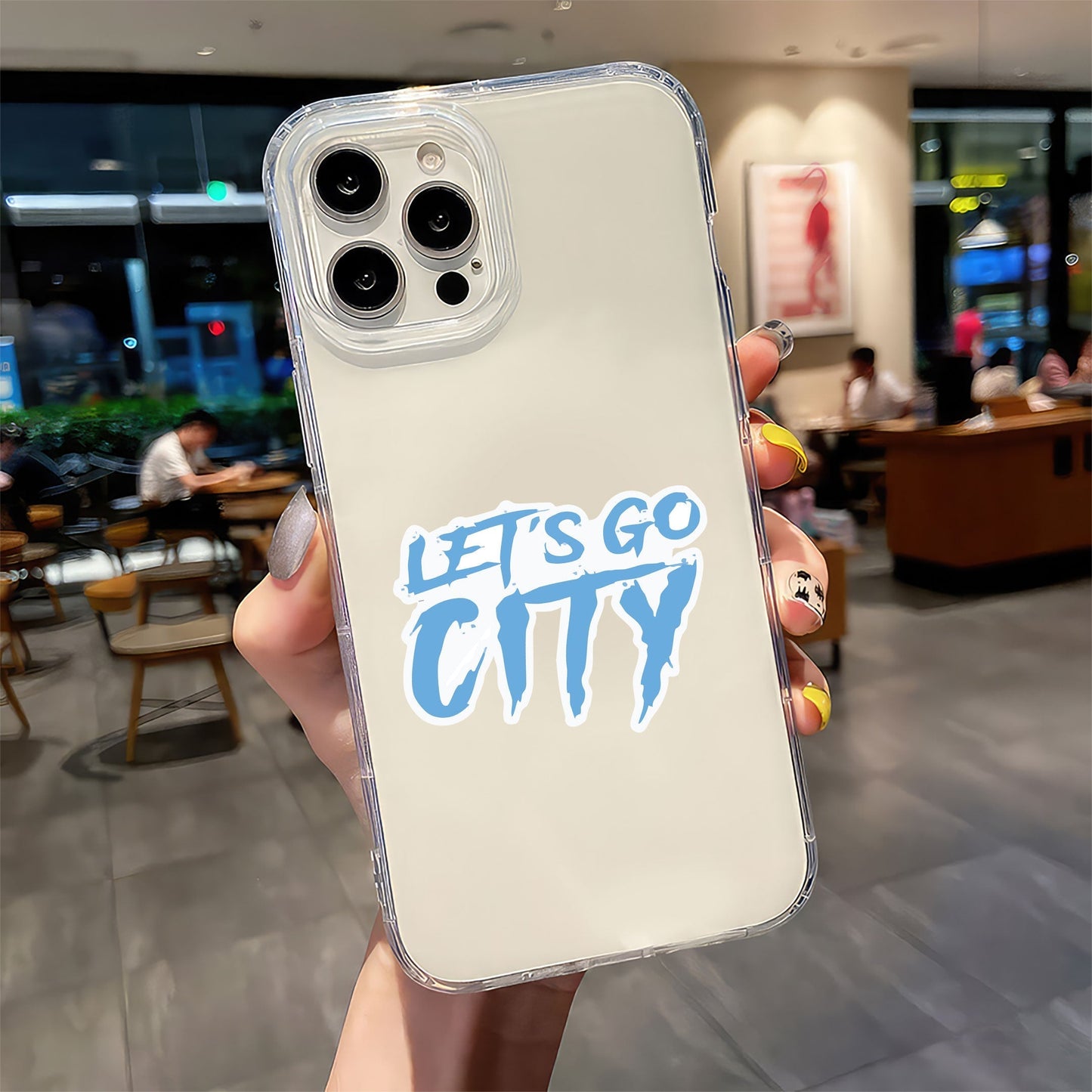 LET'S GO CITY STICKER