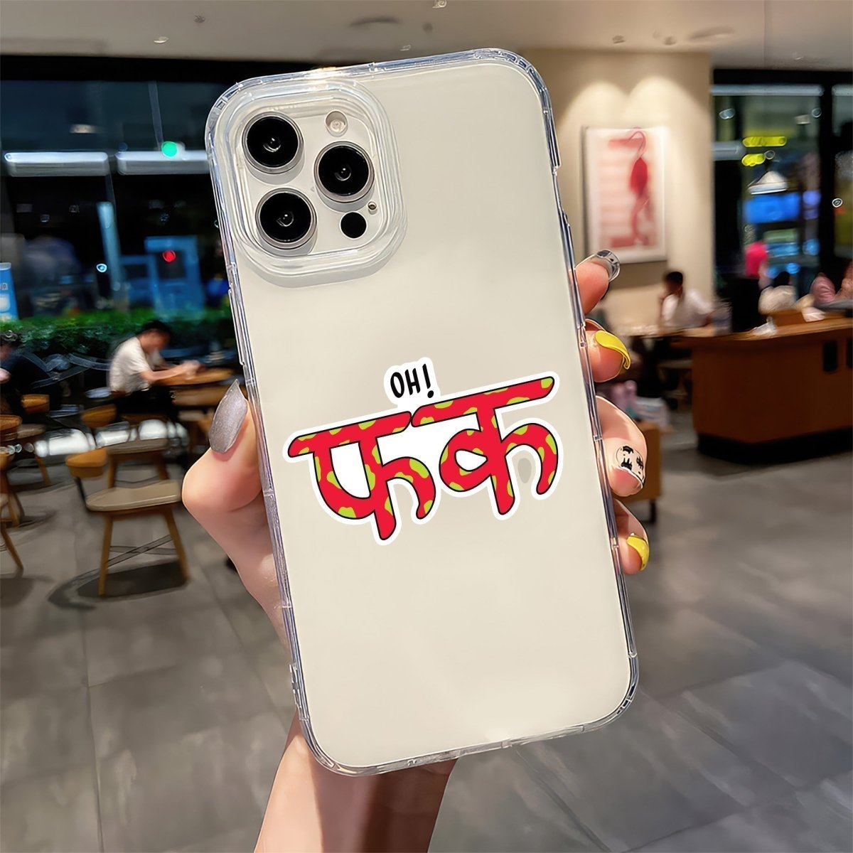 DESI SLANG - FUNNY HINDI TYPO STICKER