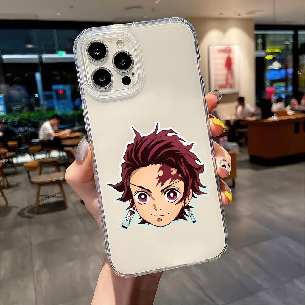 TANJIRO KAMADO HEAD STICKER - stickyfunk premium stickers