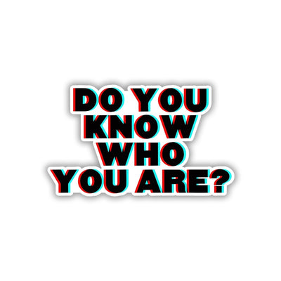 KAUN HAI TU SAWAL PE SAWAL STICKER