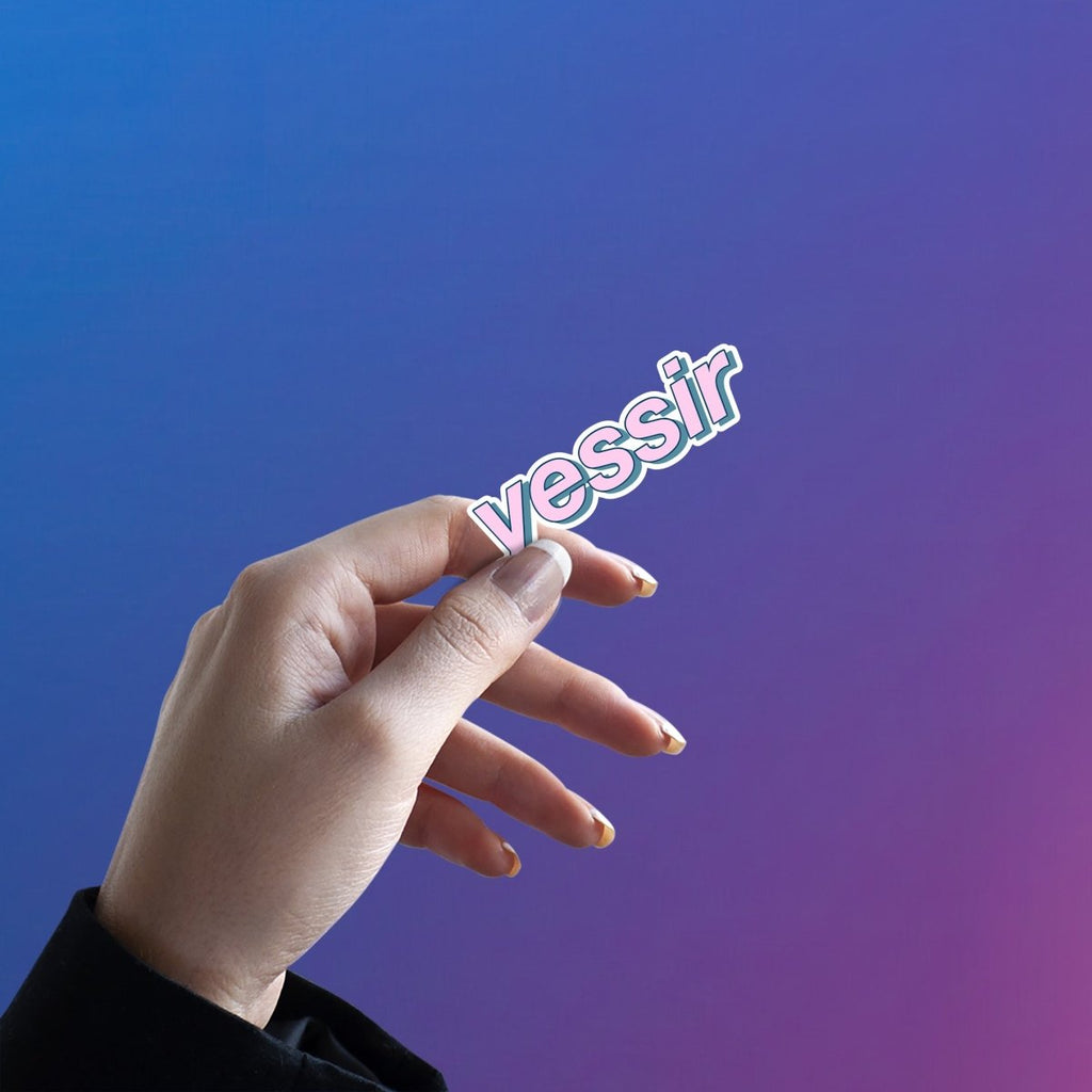 MASTER OF PATIENCE STICKER - stickyfunk premium stickers