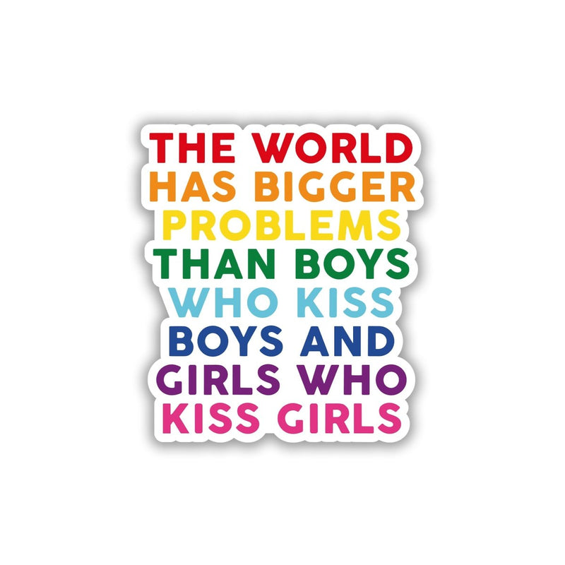 LOVE IS LOVE STICKER