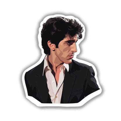 AESTHETIC TONY MONTANA STICKER - stickyfunk premium stickers