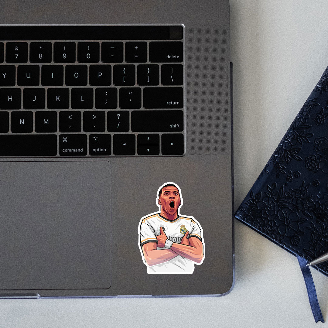 MBAPPE STICKER - 2 - stickyfunk premium stickers