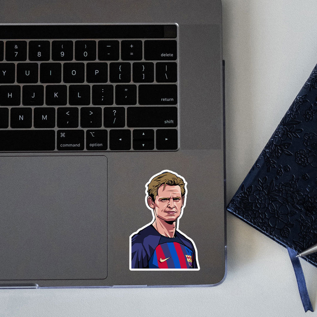 Frenkie de Jong STICKER - 3 - stickyfunk premium stickers