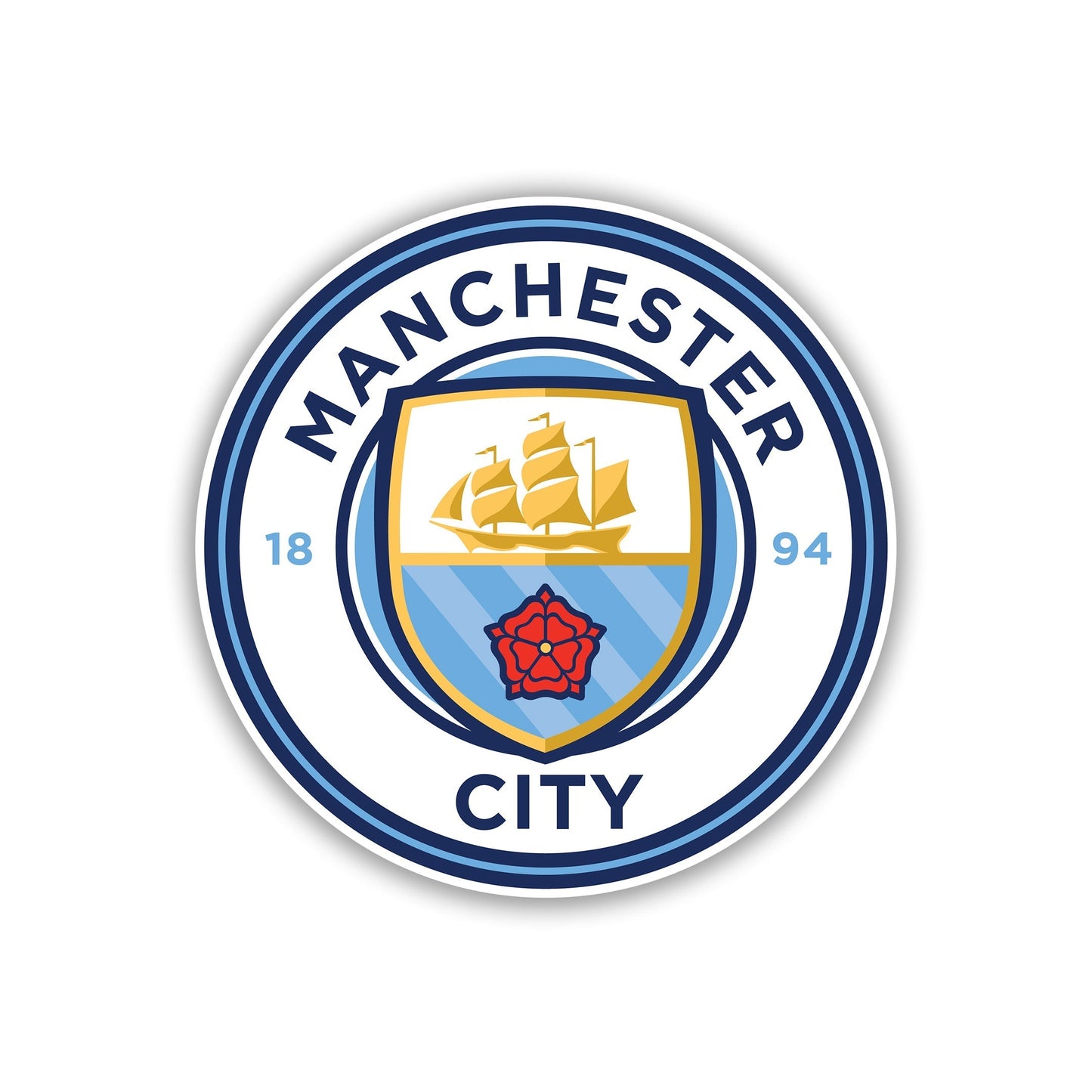 MANCITY LOGO STICKER