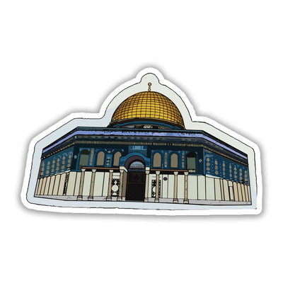 Jerusalem Mosque - Palestine Sticker 22