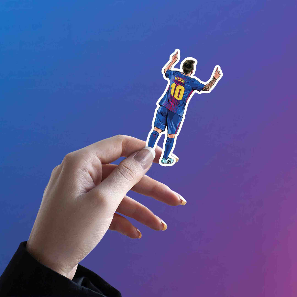 La Pulga Phantom – Lionel Messi Sticker