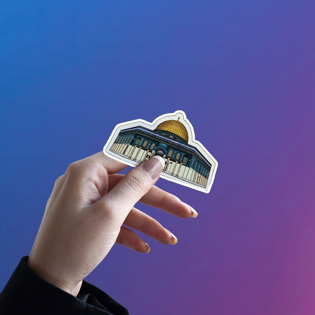 Jerusalem Mosque - Palestine Sticker 22 - stickyfunk premium stickers