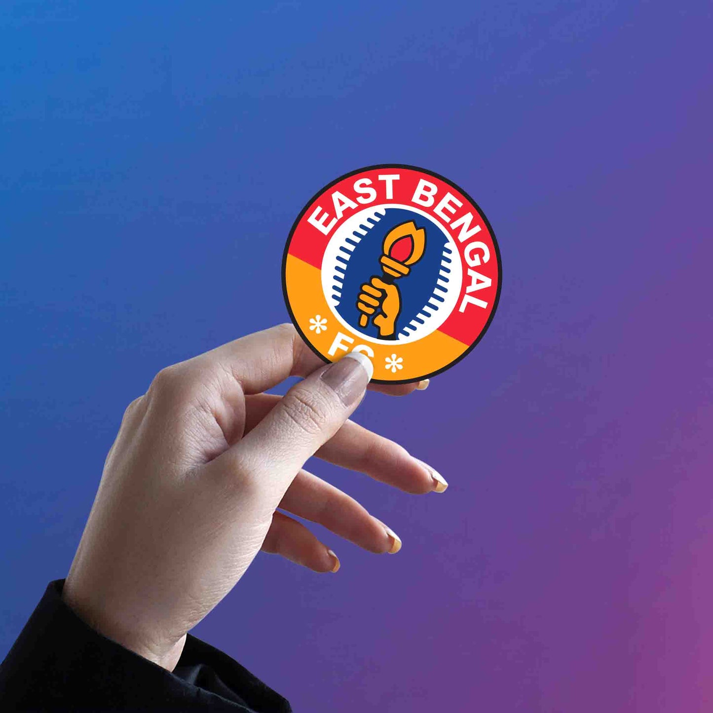 EAST BENGAL FC LOGO STICKER