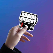 Social Energy Drained – Trader Mode Sticker