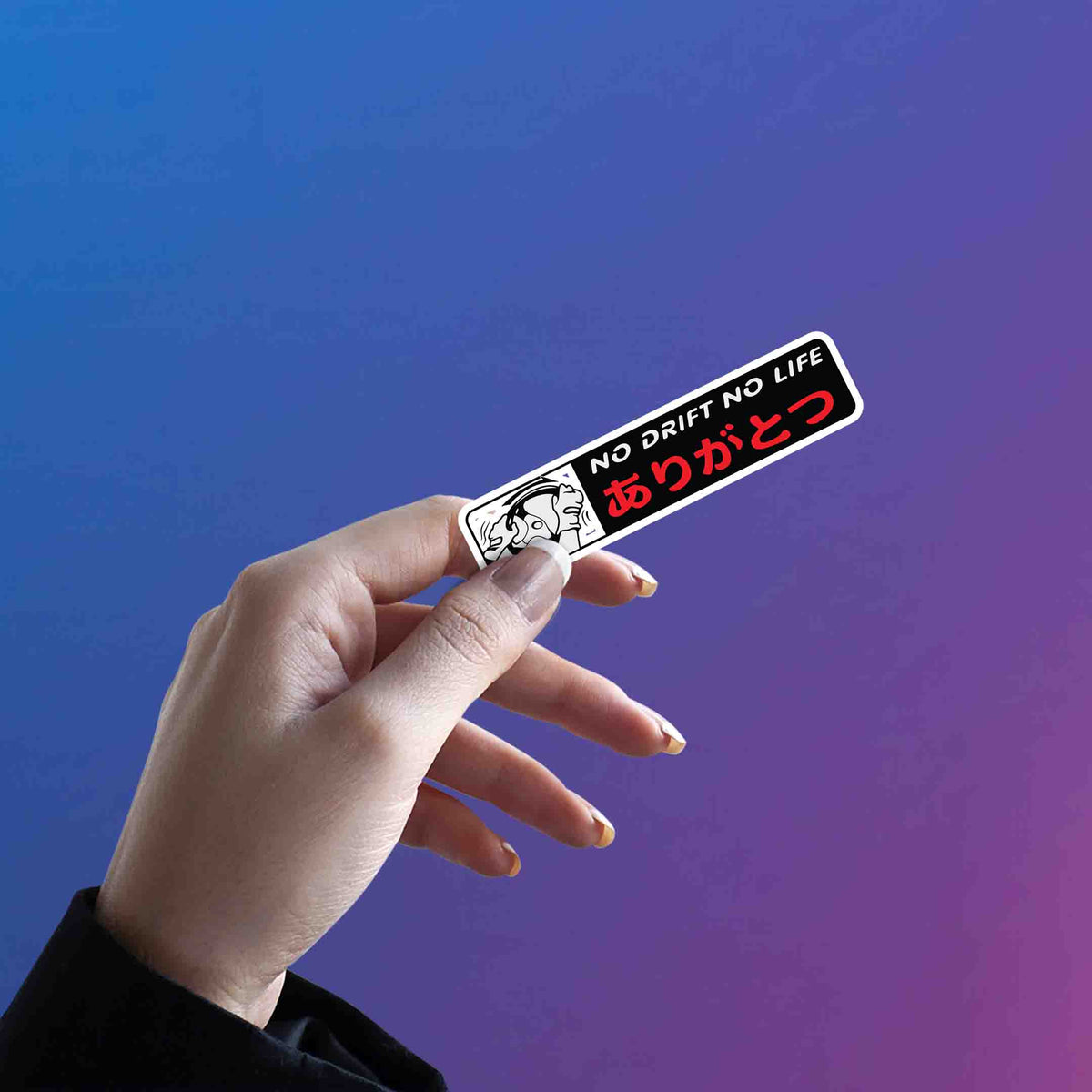 Sideways Lifestyle Badge Sticker