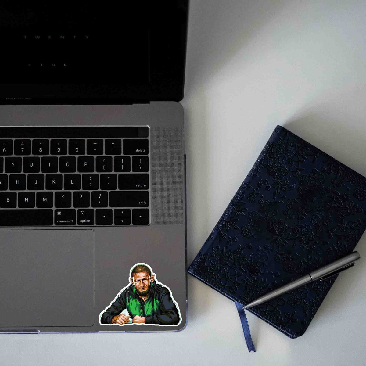 Calm Before the Smash – Khamzat Chimaev Sticker