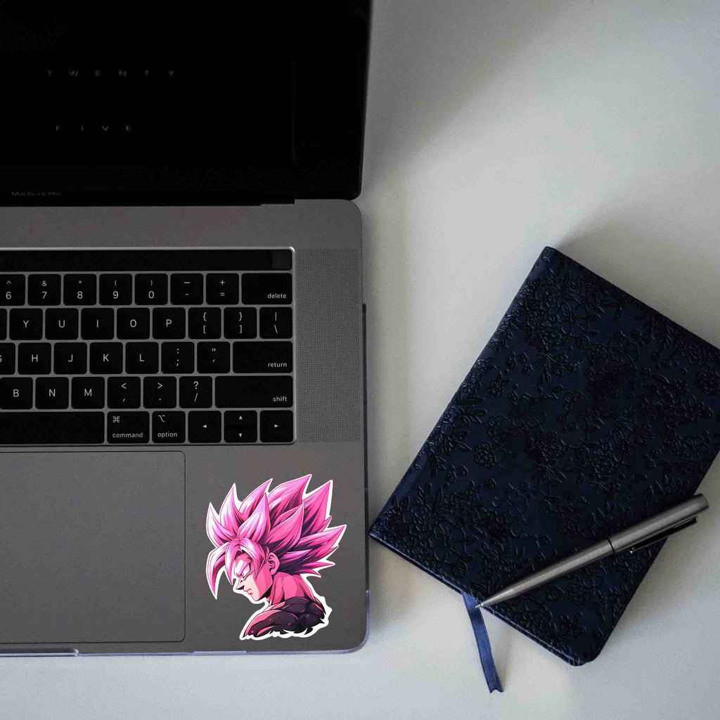 SUPER SAIYAN ROSE GOKU STICKER - stickyfunk premium stickers