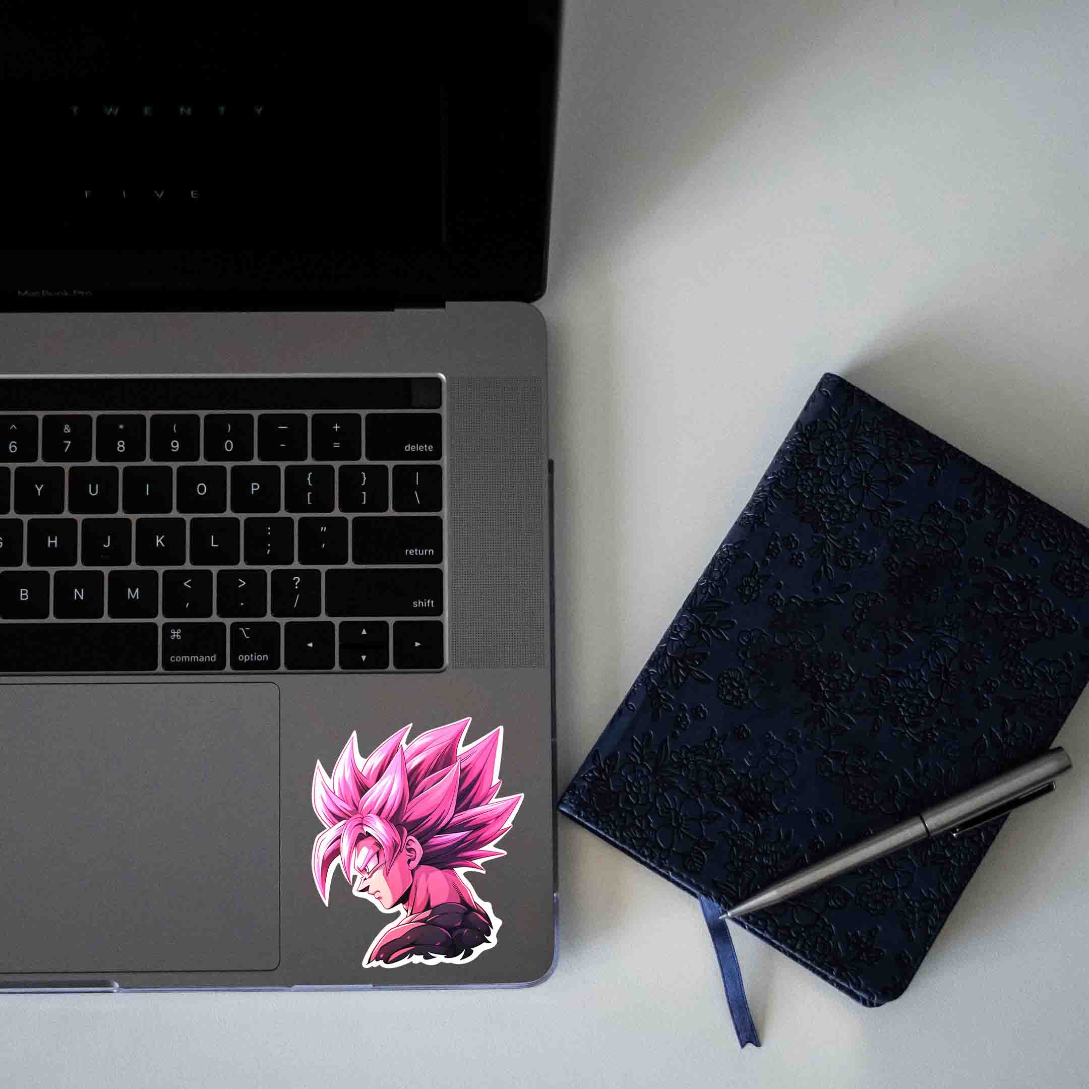 SUPER SAIYAN ROSE GOKU STICKER - stickyfunk premium stickers