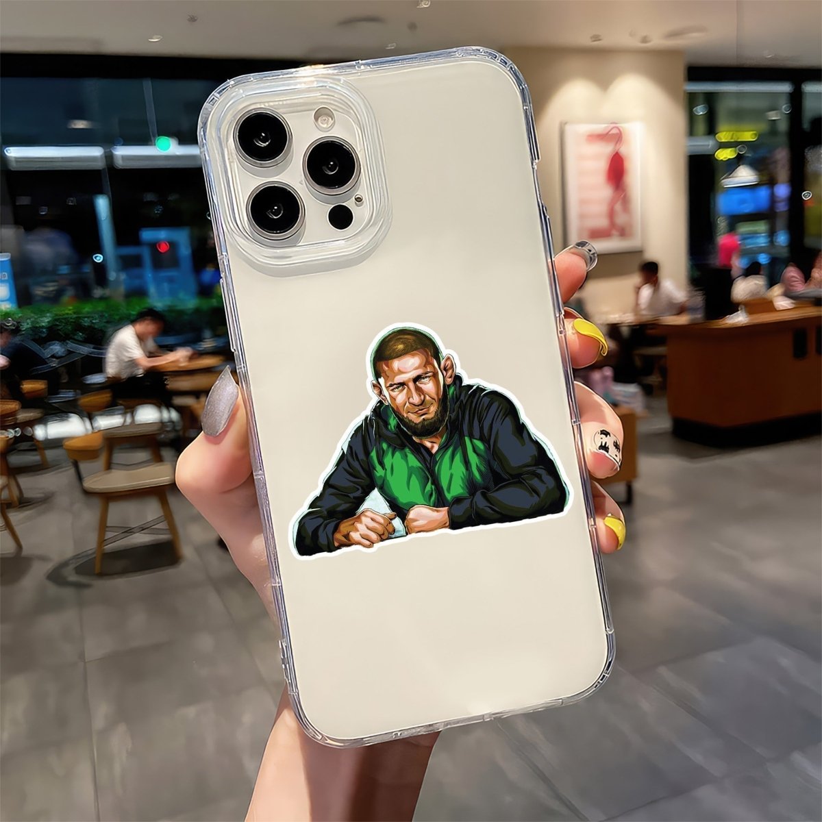 Calm Before the Smash – Khamzat Chimaev Sticker