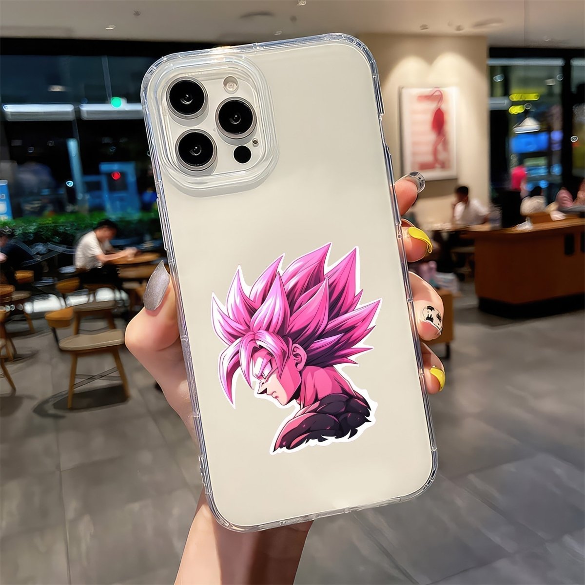 SUPER SAIYAN ROSE GOKU STICKER - stickyfunk premium stickers