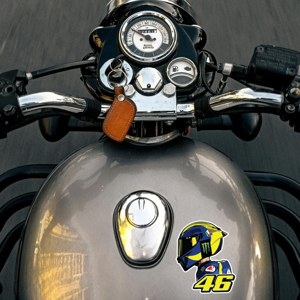 VELENTINO ROSSI STICKER - 9 - stickyfunk premium stickers