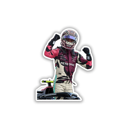 LEWIS HAMILTON - PETRONAS VICTORY ROAR STICKER