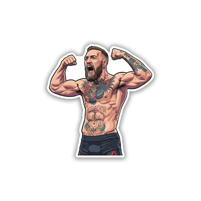 NOTORIOUS VICTORY FLEX - CONOR MCGREGOR STICKER