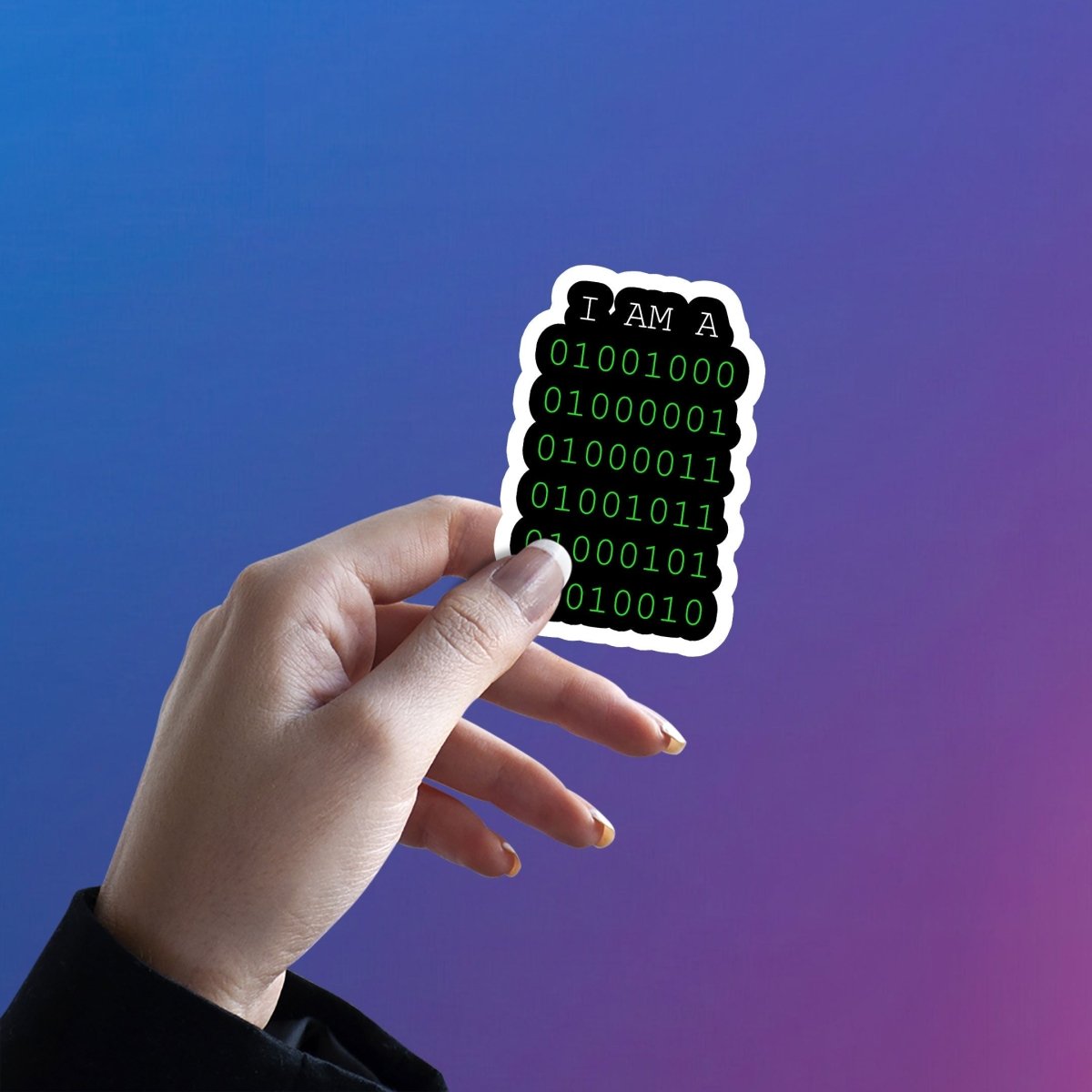 GEEK PRIDE - I AM A HACKER STICKER - stickyfunk premium stickers