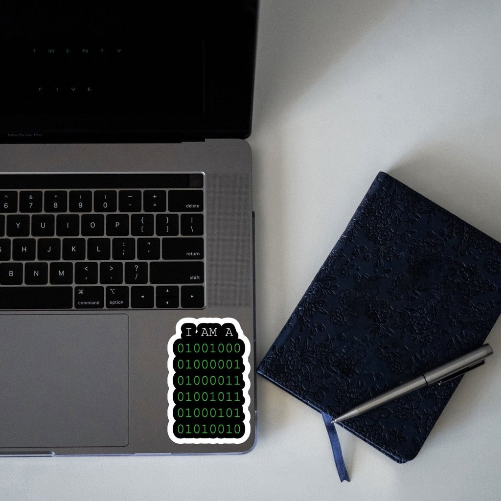 GEEK PRIDE - I AM A HACKER STICKER - stickyfunk premium stickers