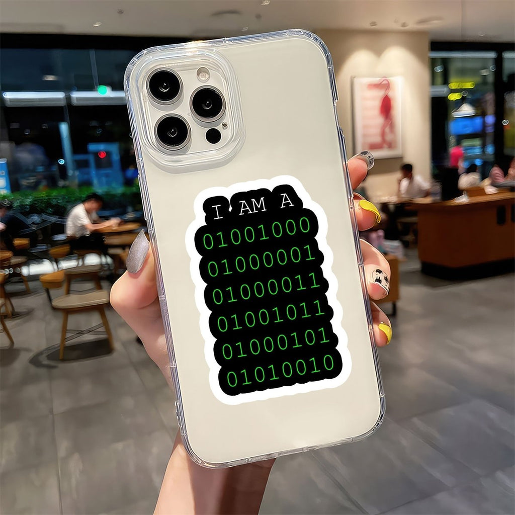 GEEK PRIDE - I AM A HACKER STICKER - stickyfunk premium stickers