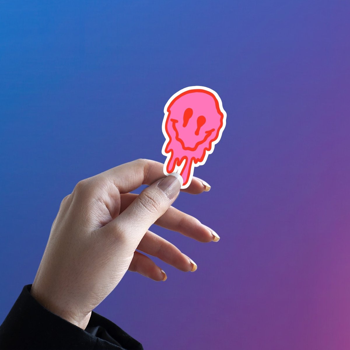 TOTALLY FINE - THANKS FOR ASKING STICKER - stickyfunk premium stickers