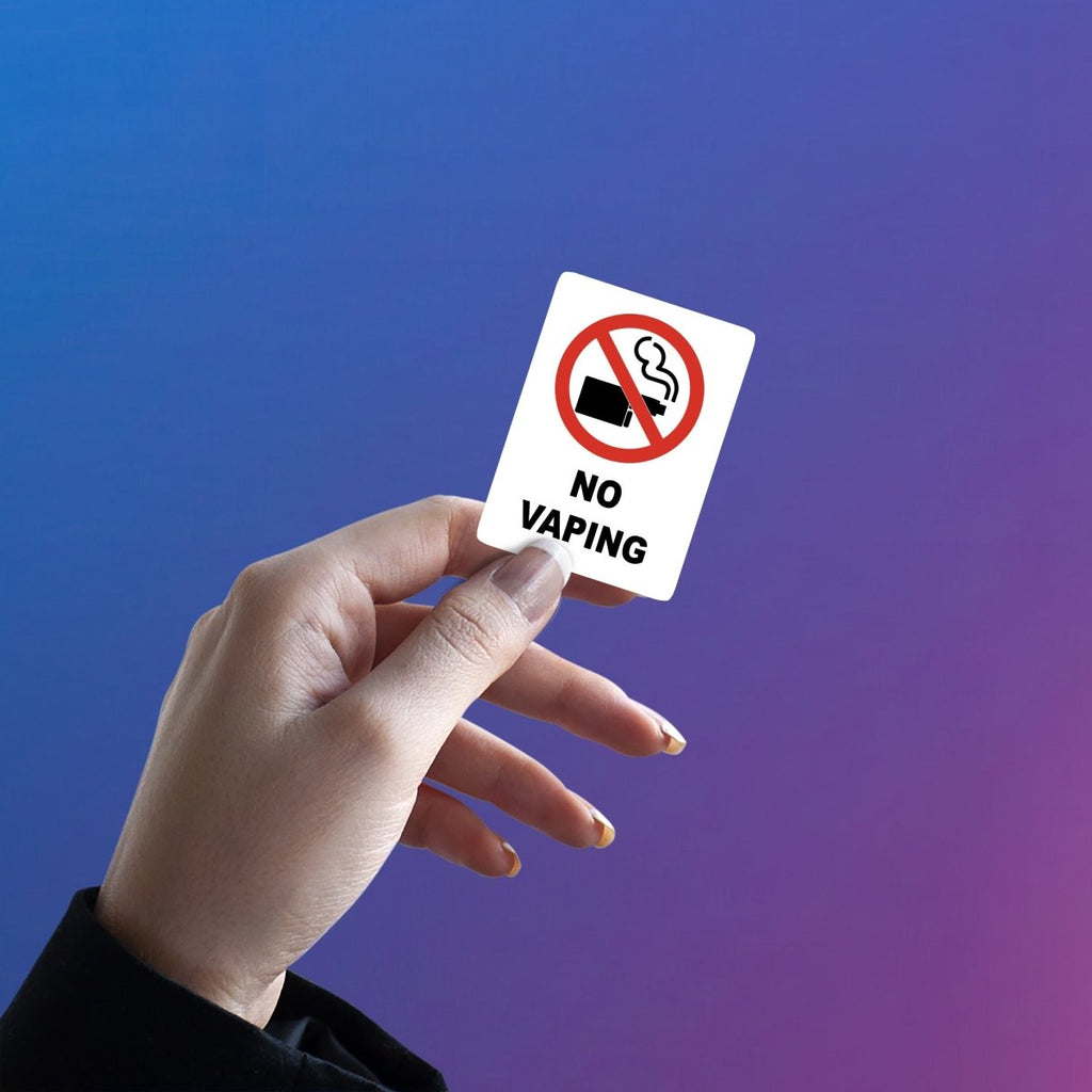 VAPE - FREE SINCE FIVE MINUTES AGO STICKER - stickyfunk premium stickers