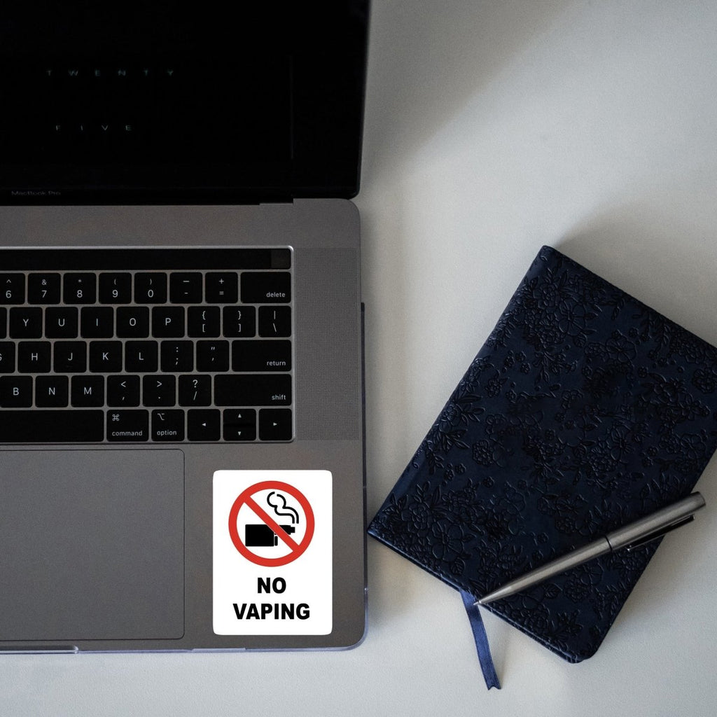 VAPE - FREE SINCE FIVE MINUTES AGO STICKER - stickyfunk premium stickers
