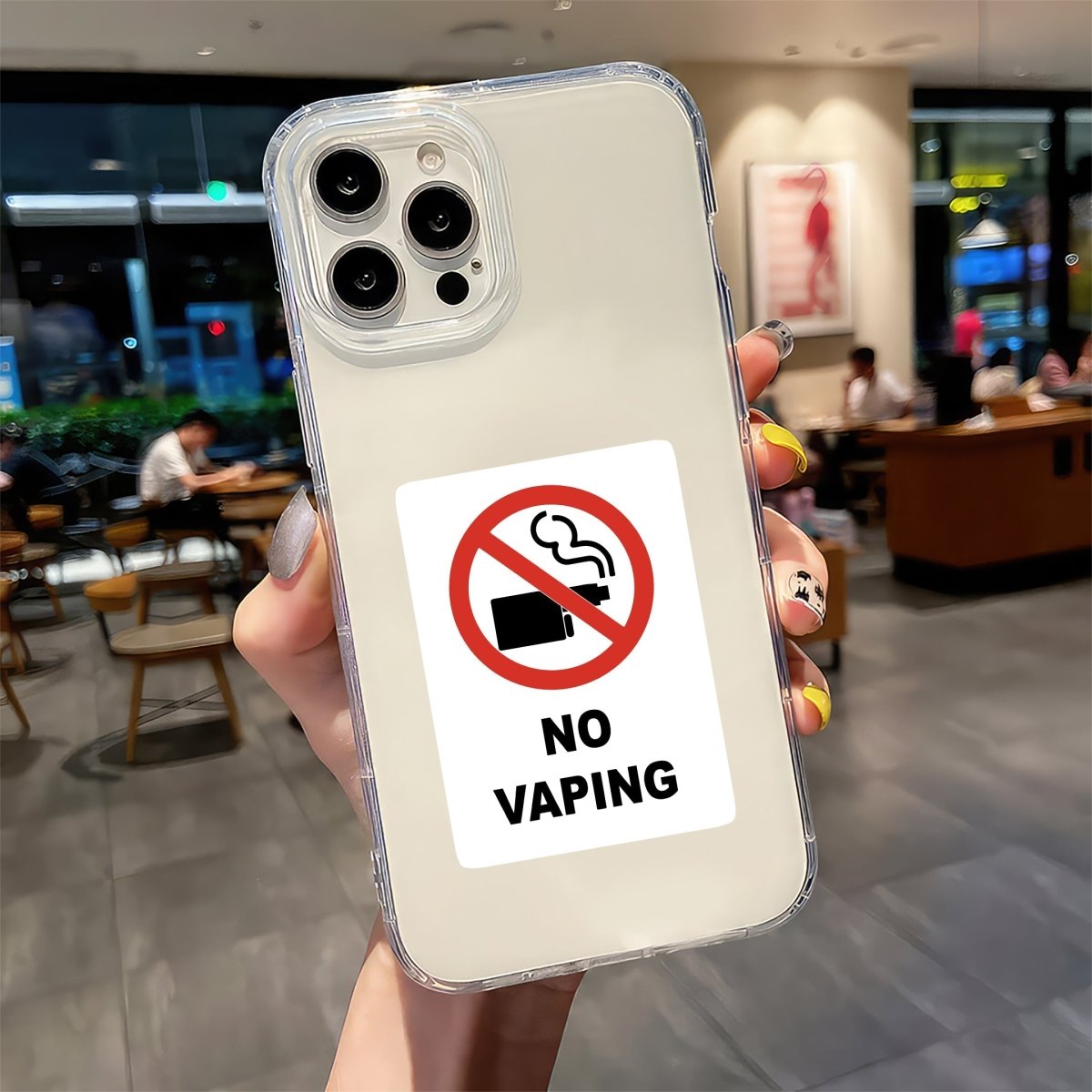 VAPE - FREE SINCE FIVE MINUTES AGO STICKER - stickyfunk premium stickers