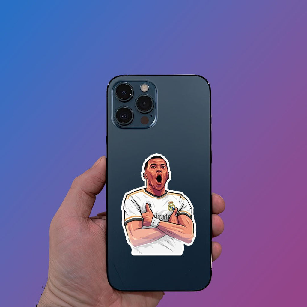 MBAPPE STICKER - 2 - stickyfunk premium stickers