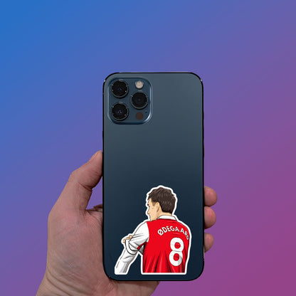 MARTIN ODEGAARD STICKER - stickyfunk premium stickers