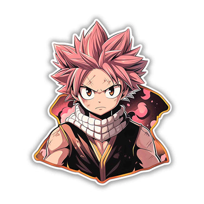NATSU DRAGNEEL STICKER - stickyfunk premium stickers