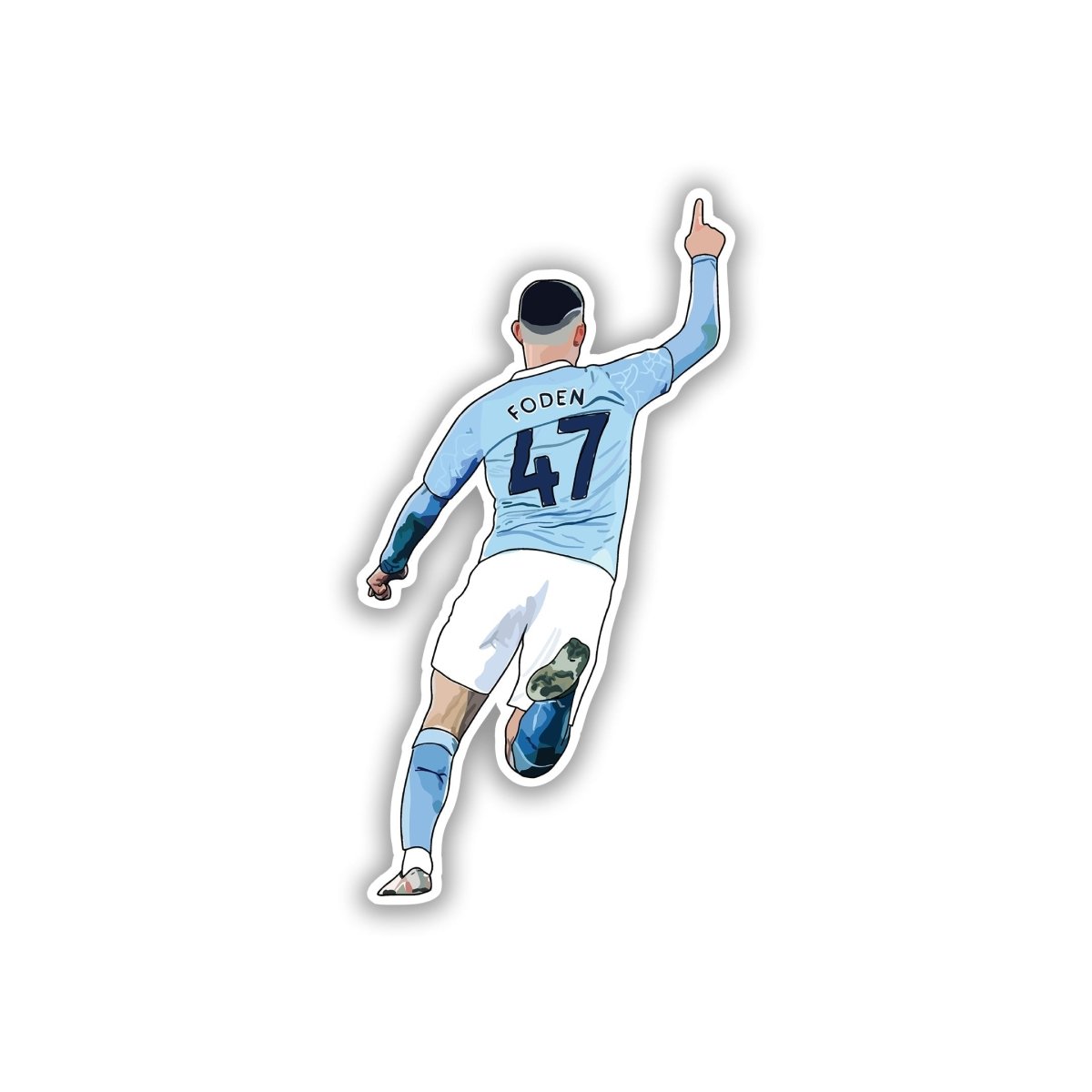 PHIL FODEN | MANCITY STICKER - 5 - stickyfunk premium stickers