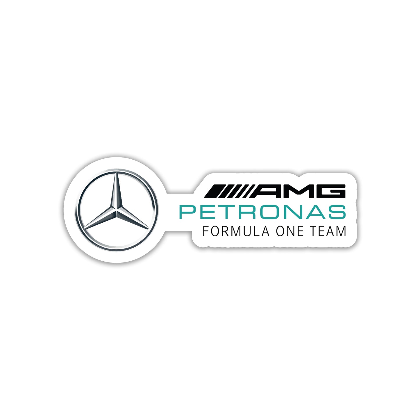 MERCEDES F1 - OFFICIAL TEAM LOGO STICKER
