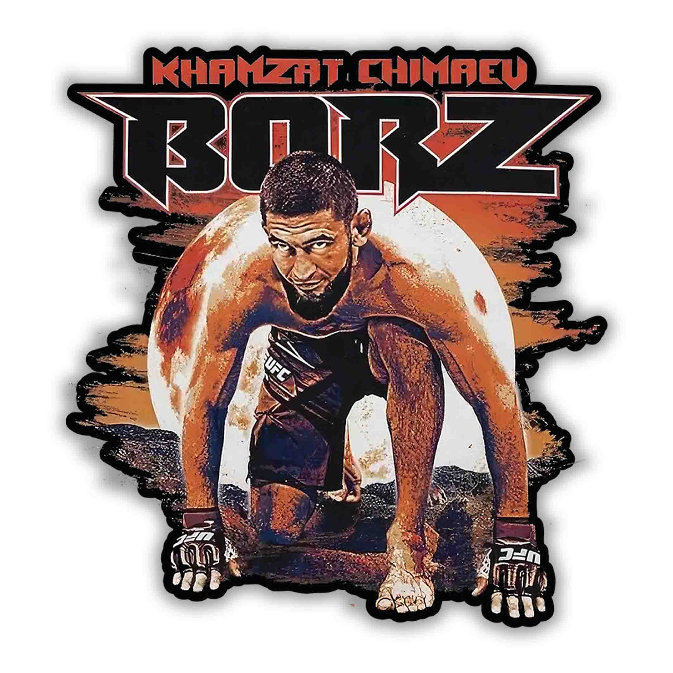 KHAMZAT CHIMAEV - 4 - stickyfunk premium stickers