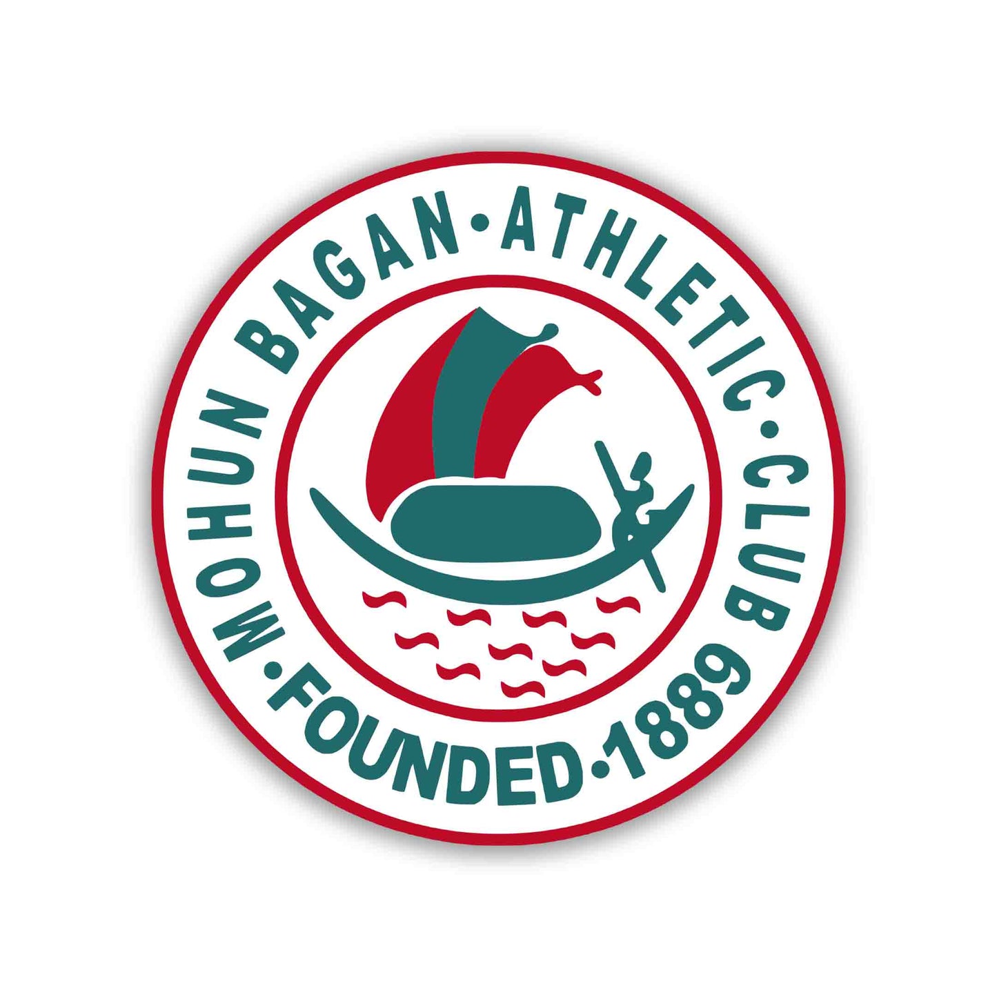 MOHUN BAGAN FC LOGO STICKER