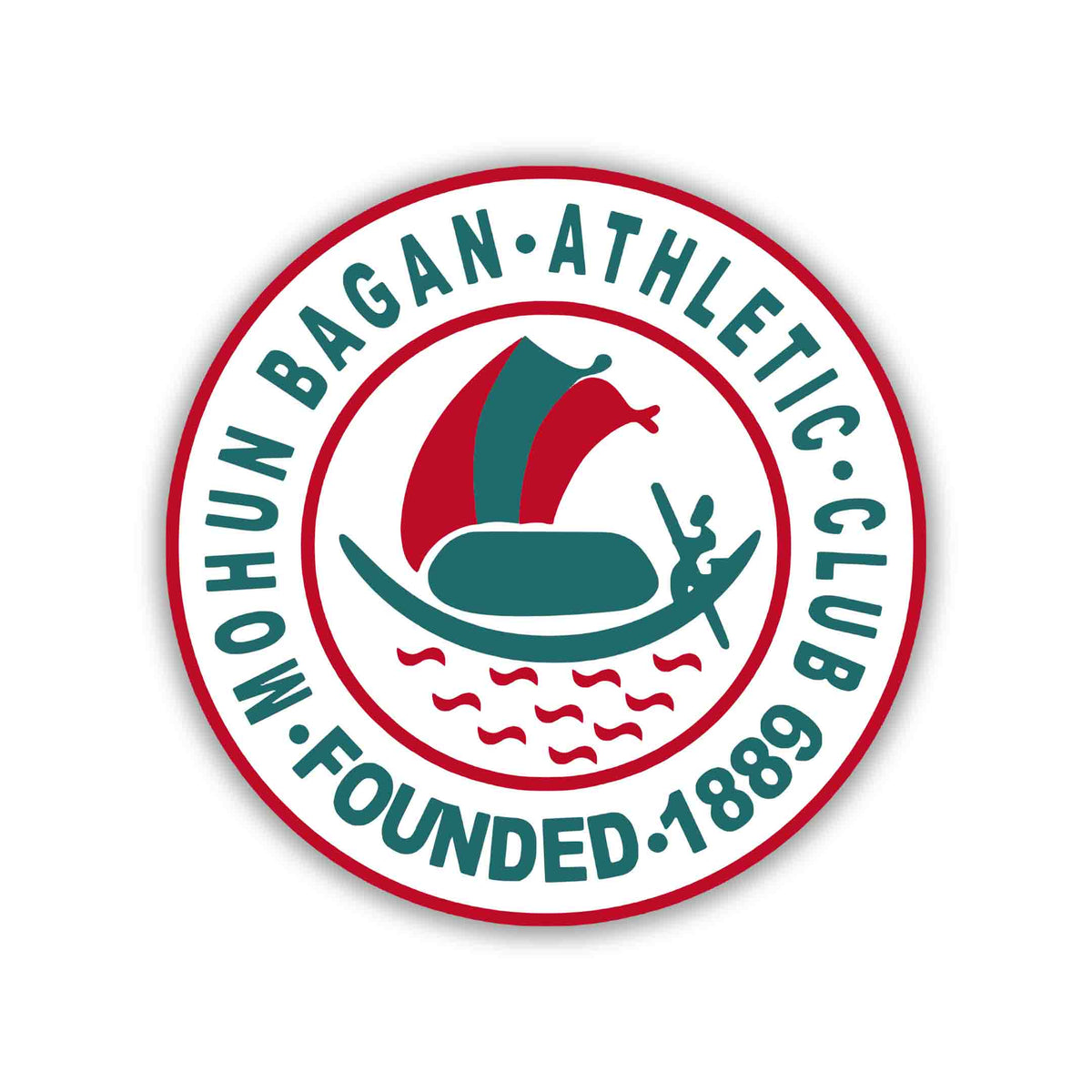 MOHUN BAGAN FC LOGO STICKER