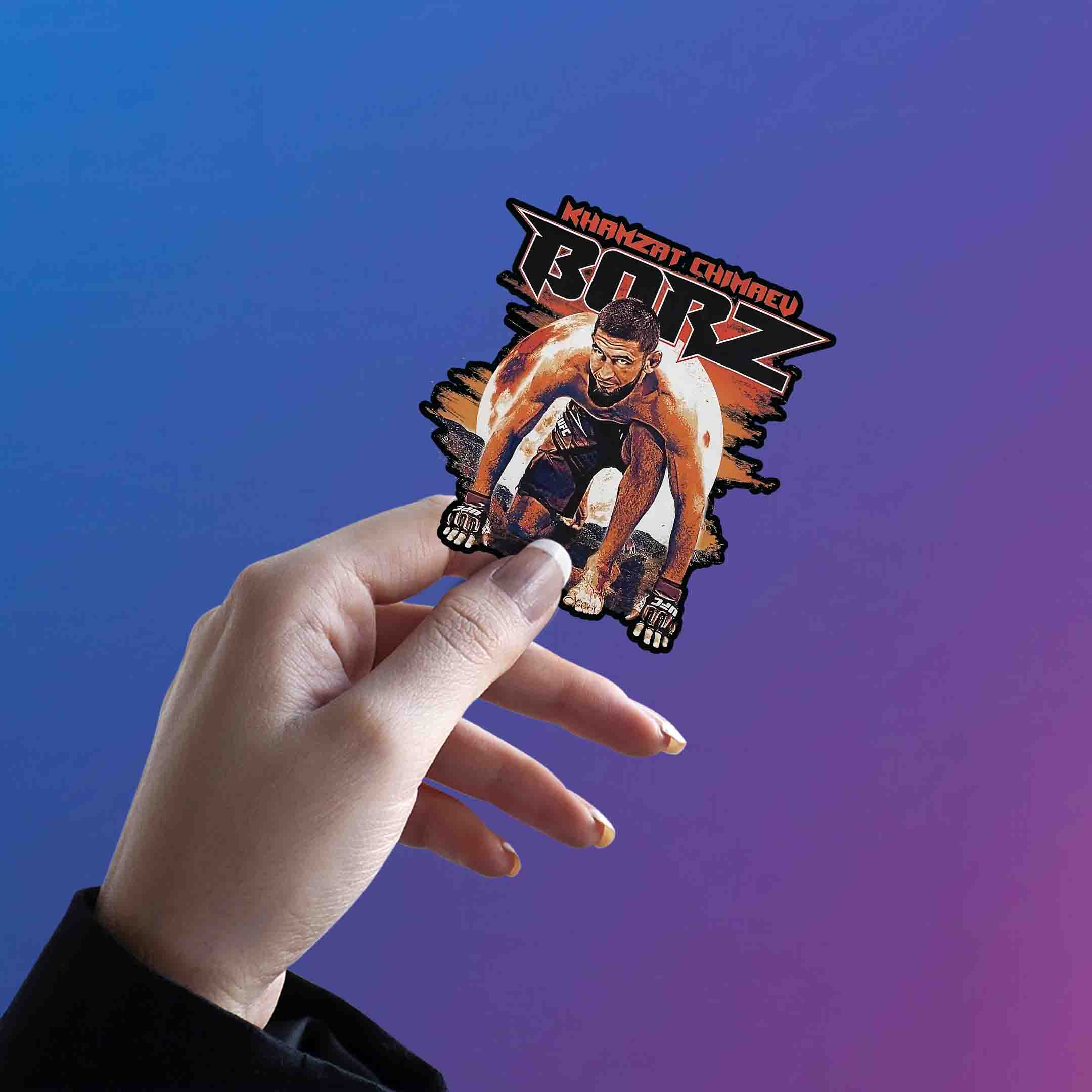 KHAMZAT CHIMAEV - 4 - stickyfunk premium stickers