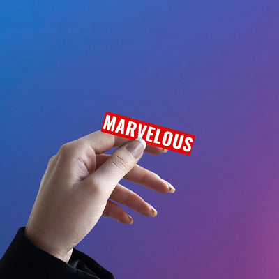 HYPE BRICK MARVEL STICKER
