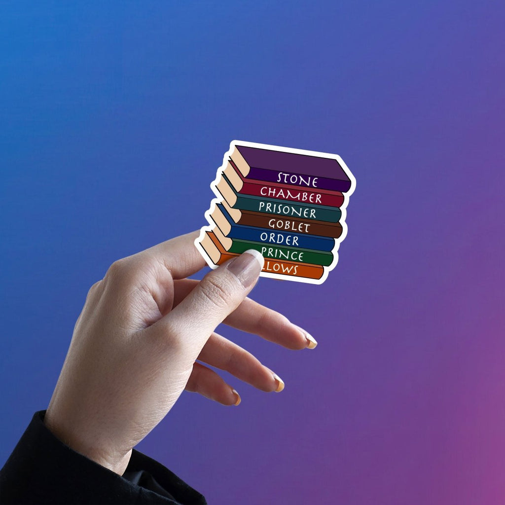 FLOURISH & BLOTTS STACK - HARRY POTTER - stickyfunk premium stickers