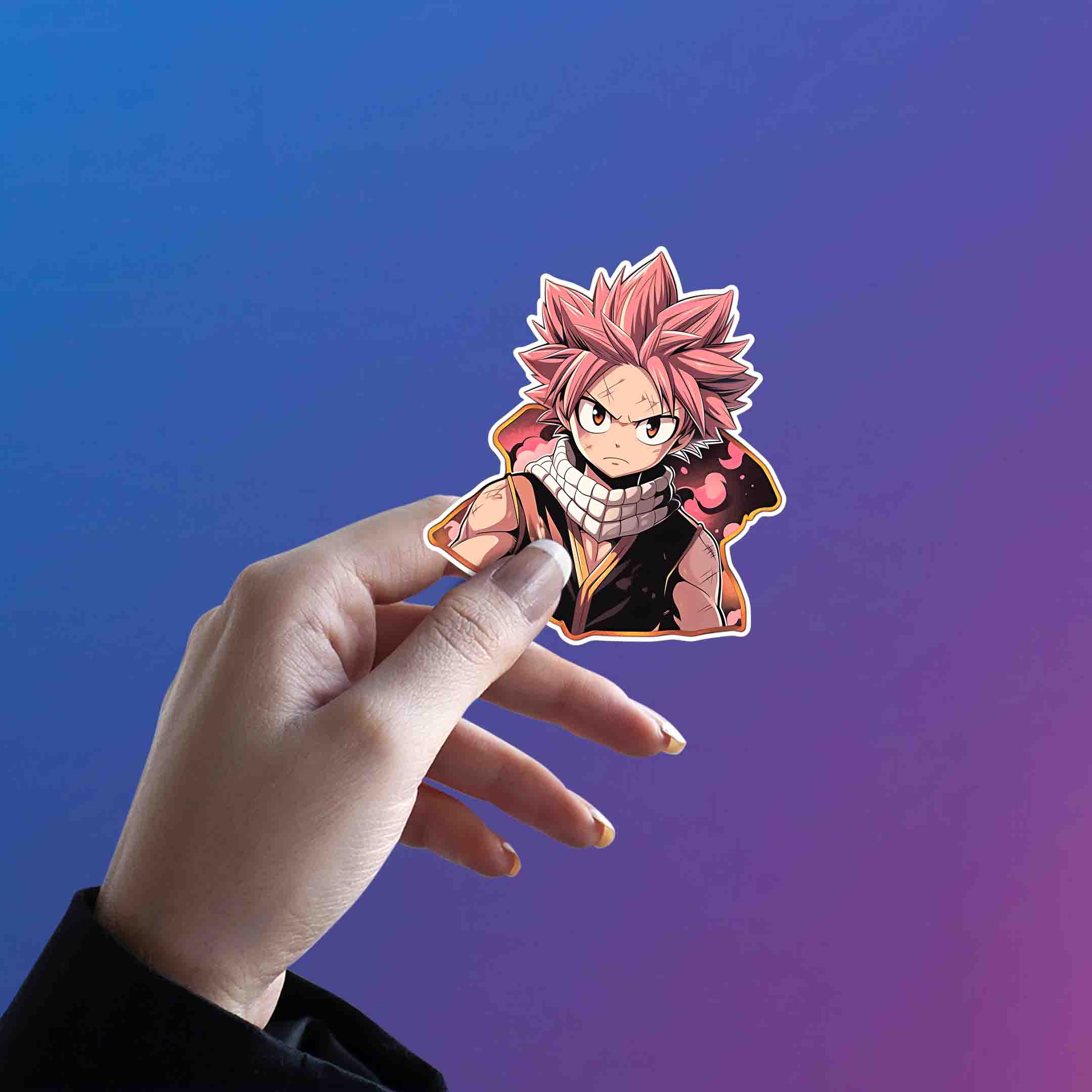 NATSU DRAGNEEL STICKER - stickyfunk premium stickers